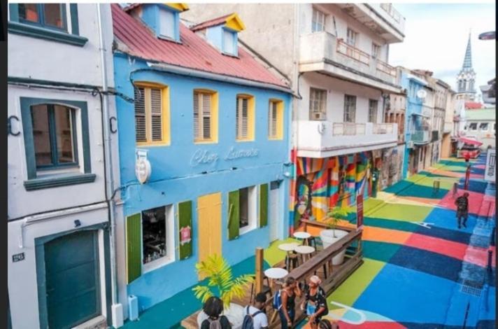 Appartement T3 Coeur De Ville Patio 포르드프랑스 외부 사진